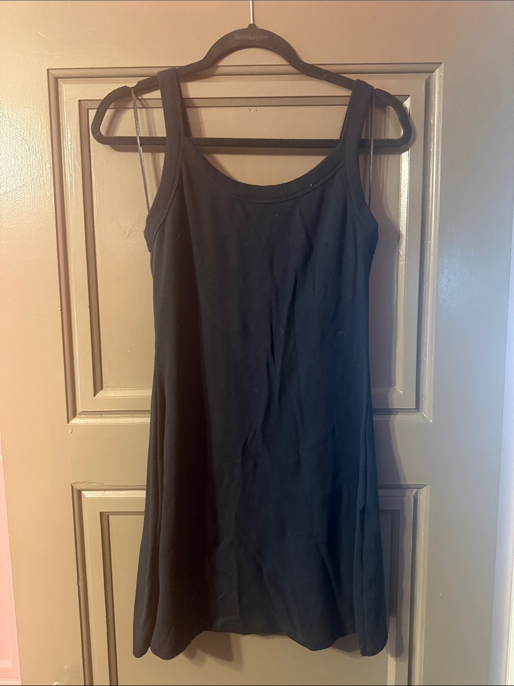 Abercrombie & Fitch Black Mini Tank Dress